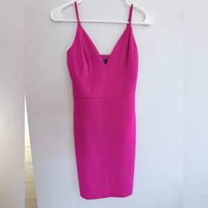 Hot Pink Express Dress